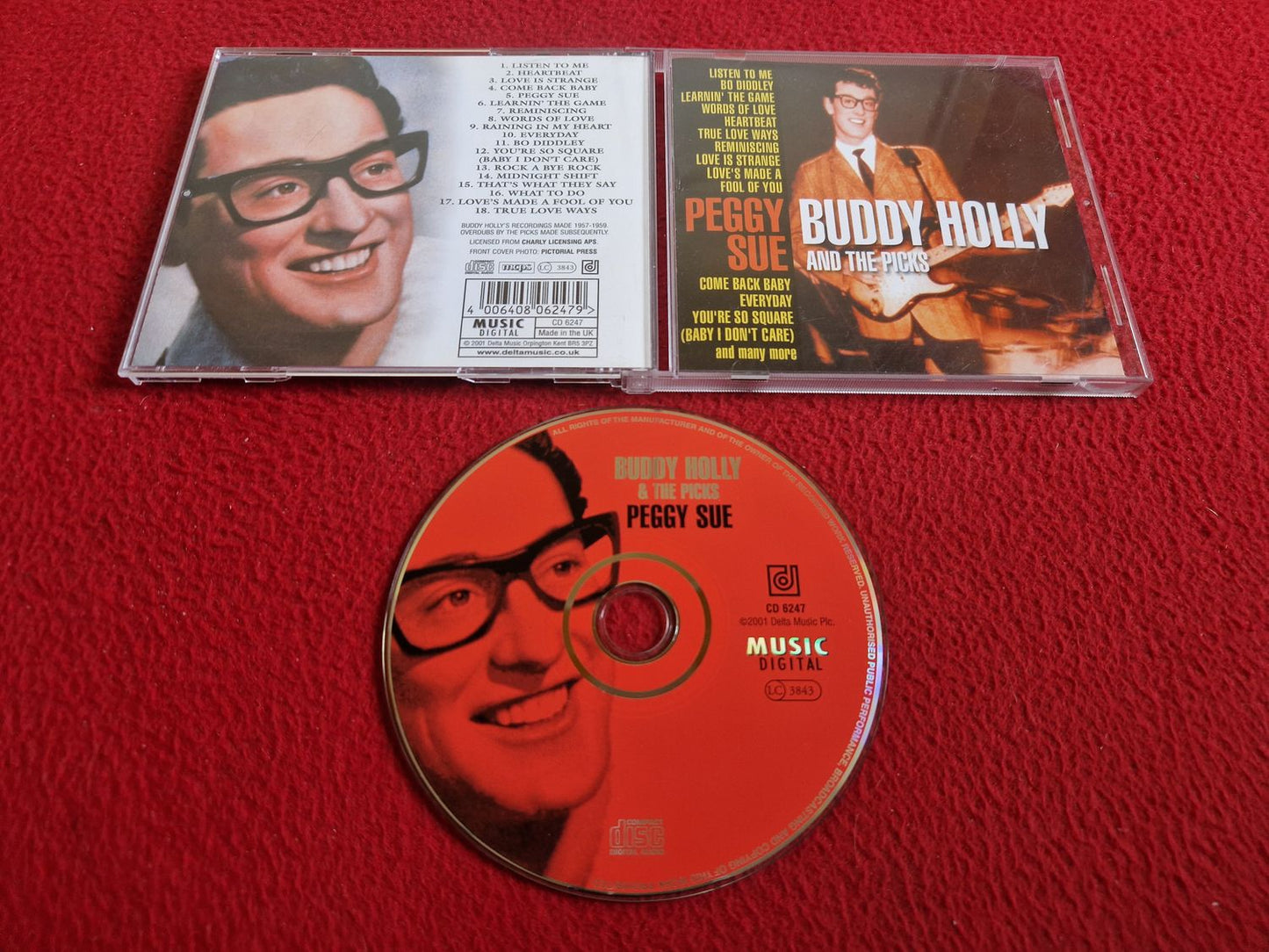 BUDDY HOLLY & THE PICKS PEGGY SUE CD