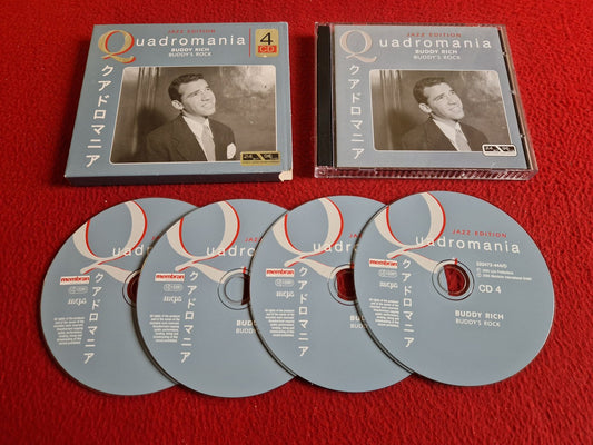 BUDDY RICH BUDDY'S ROCK JAZZ EDITION QUADROMANIA CD BOX