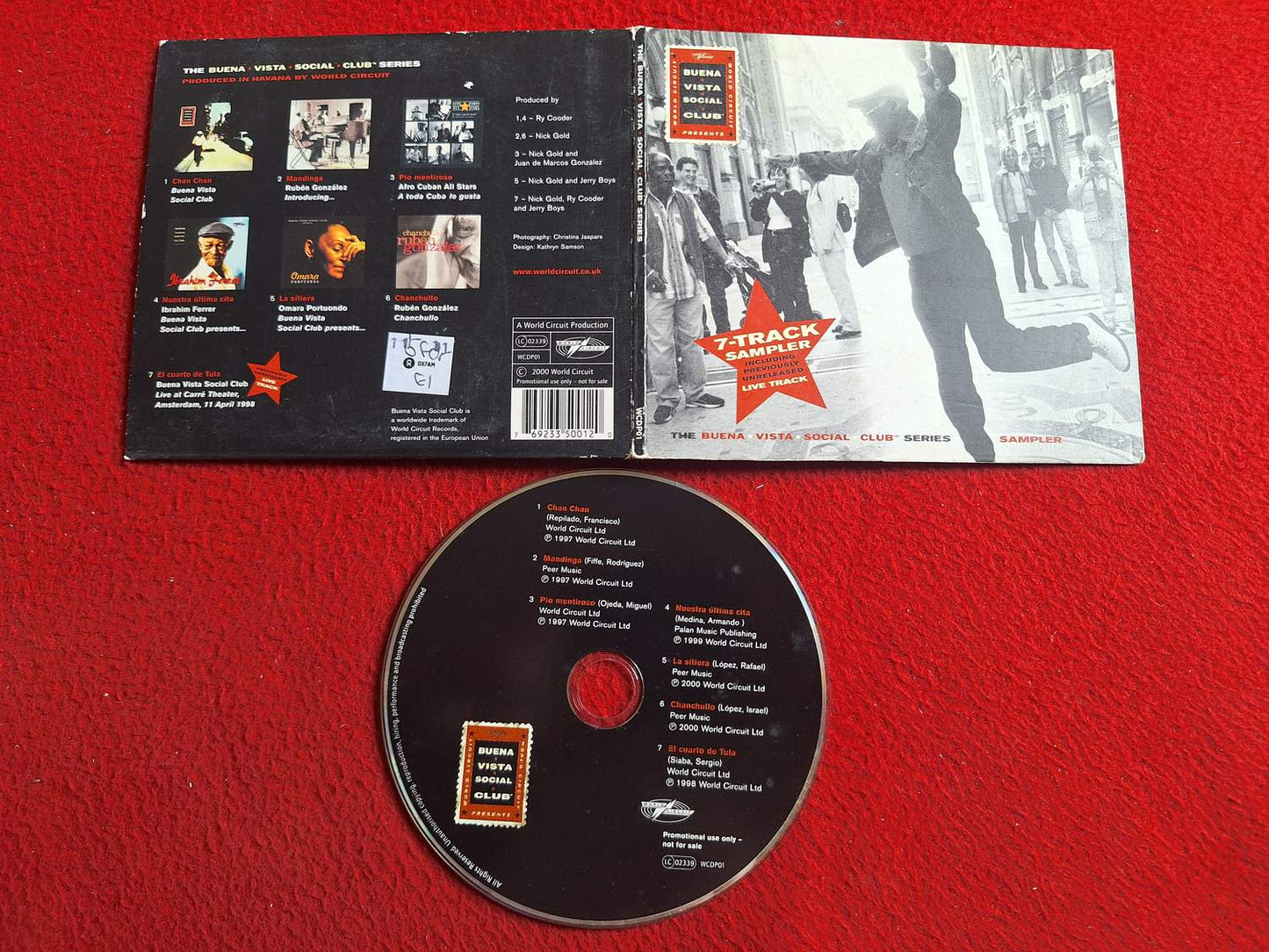 BUENA VISTA SOCIAL CLUB SERIES - 7-TRACK SAMPLER PROMO CD