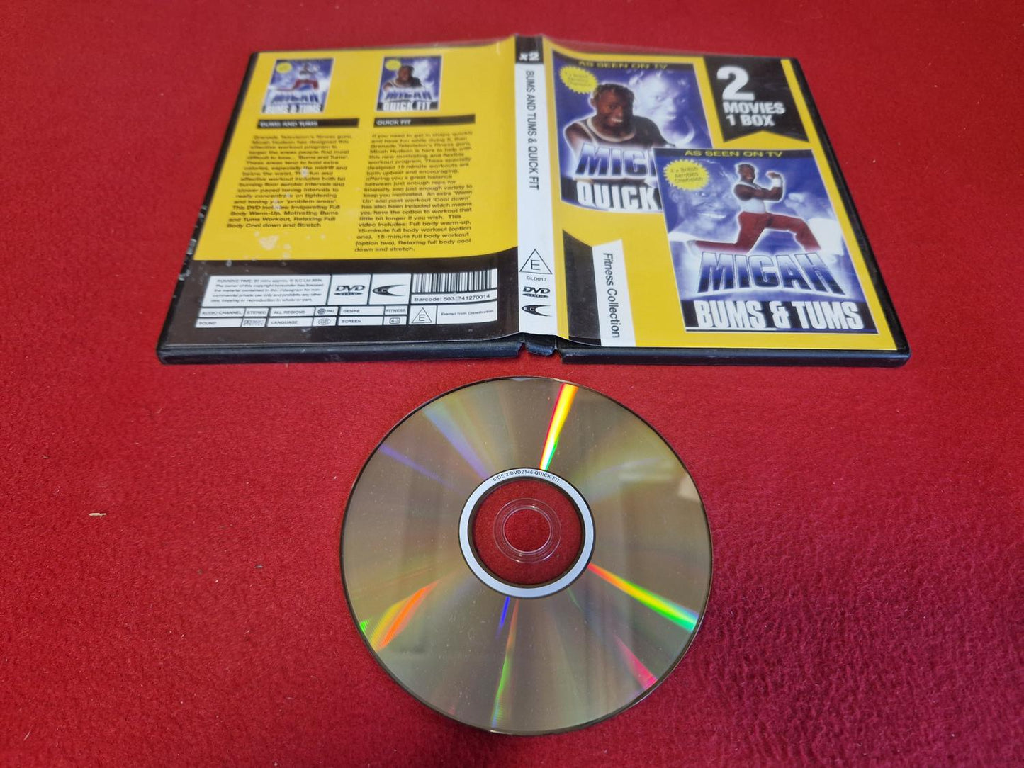 BUMS AND TUMS & QUICKFIX [ MICAH ] till DVD