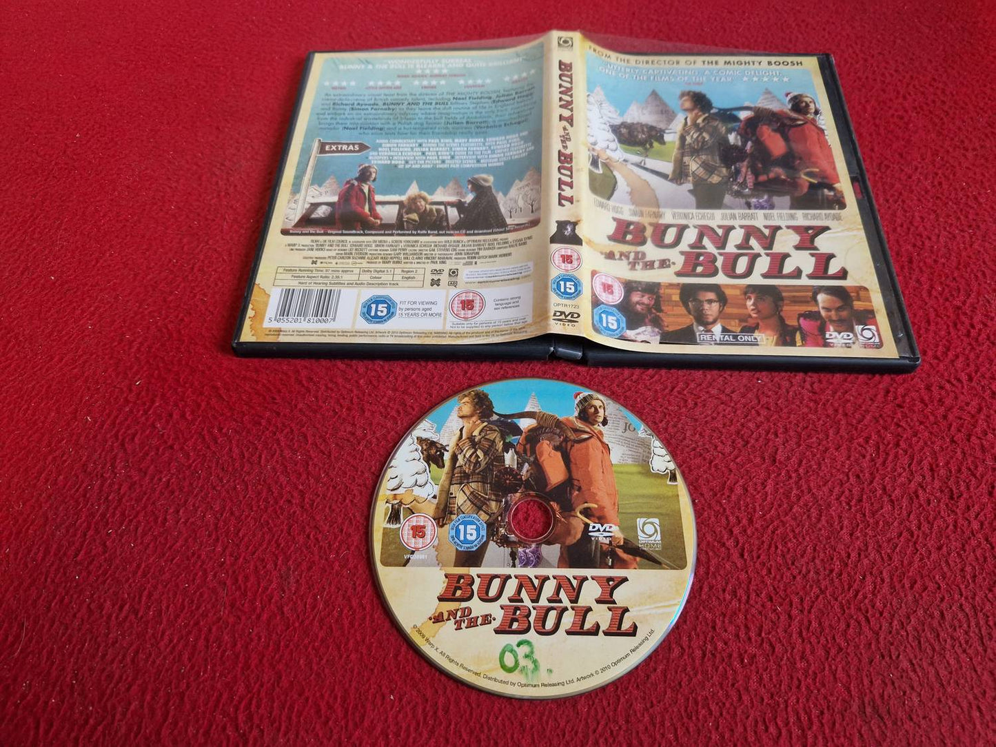 BUNNY AND THE BULL DVD