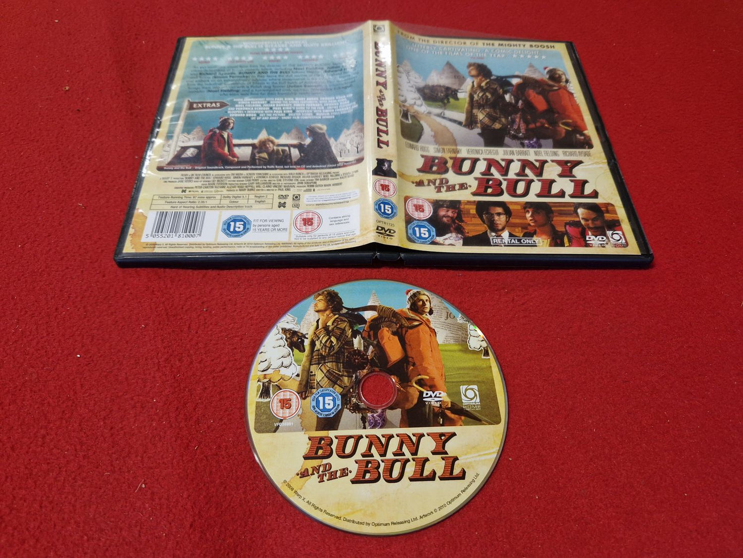 BUNNY AND THE BULL till DVD