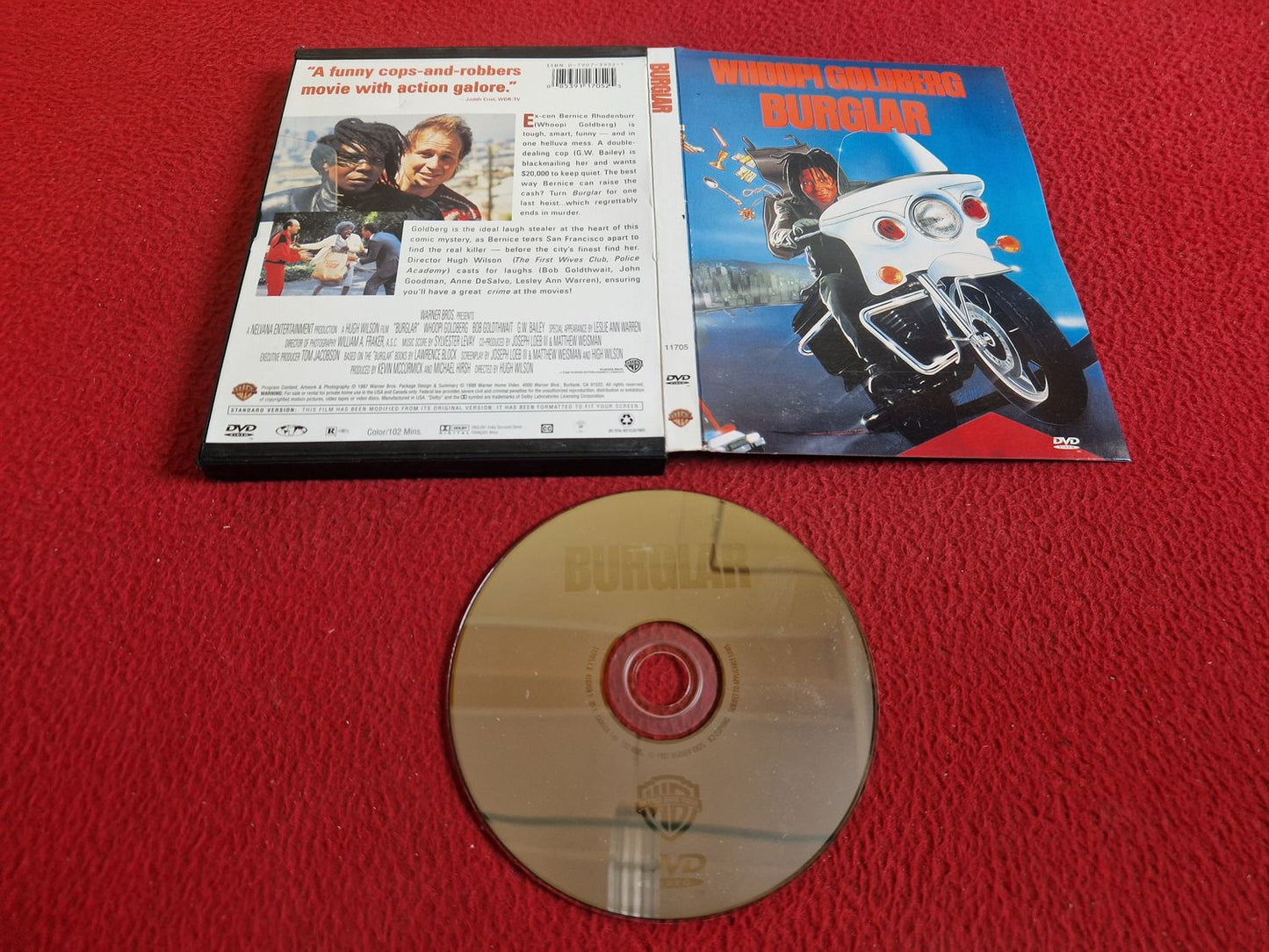 BURGLAR [ REGION 1 ] [ SNAPCASE ] DVD