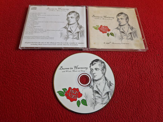BURN IN HARMONY WITH WORDS MUSIC AND SONG CD