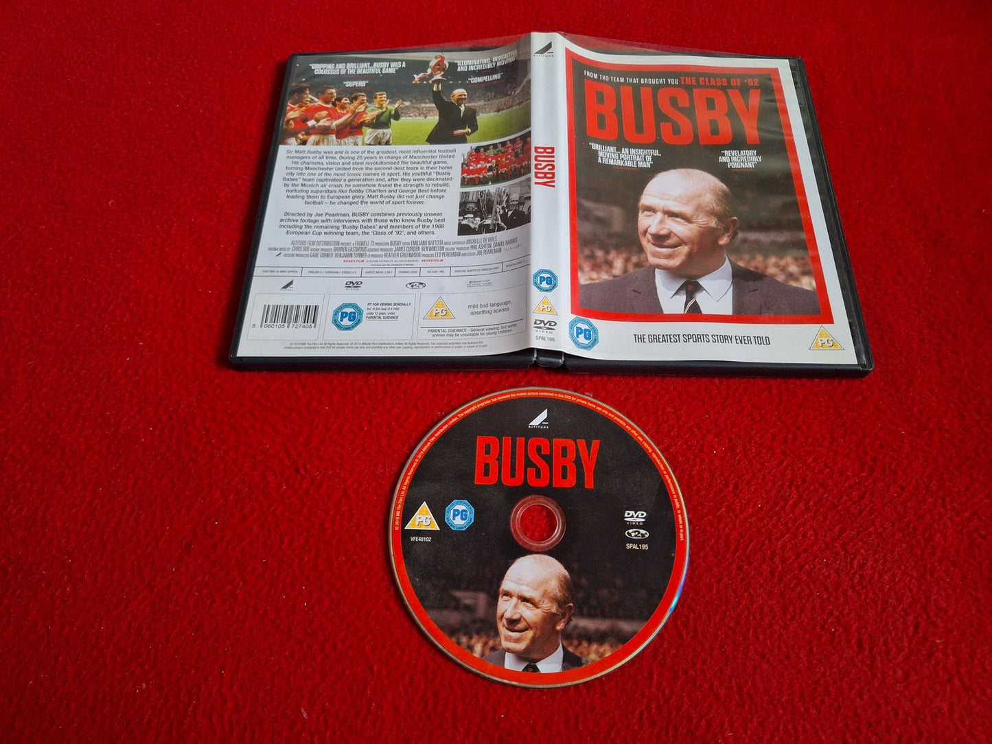 BUSBY DVD