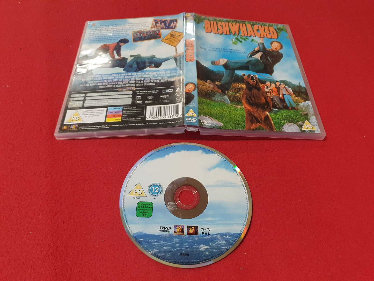 BUSHWACKED till DVD