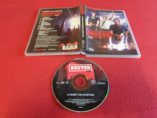 BUSTED A TICKET FOR EVERYONE BUSTED LIVE till DVD