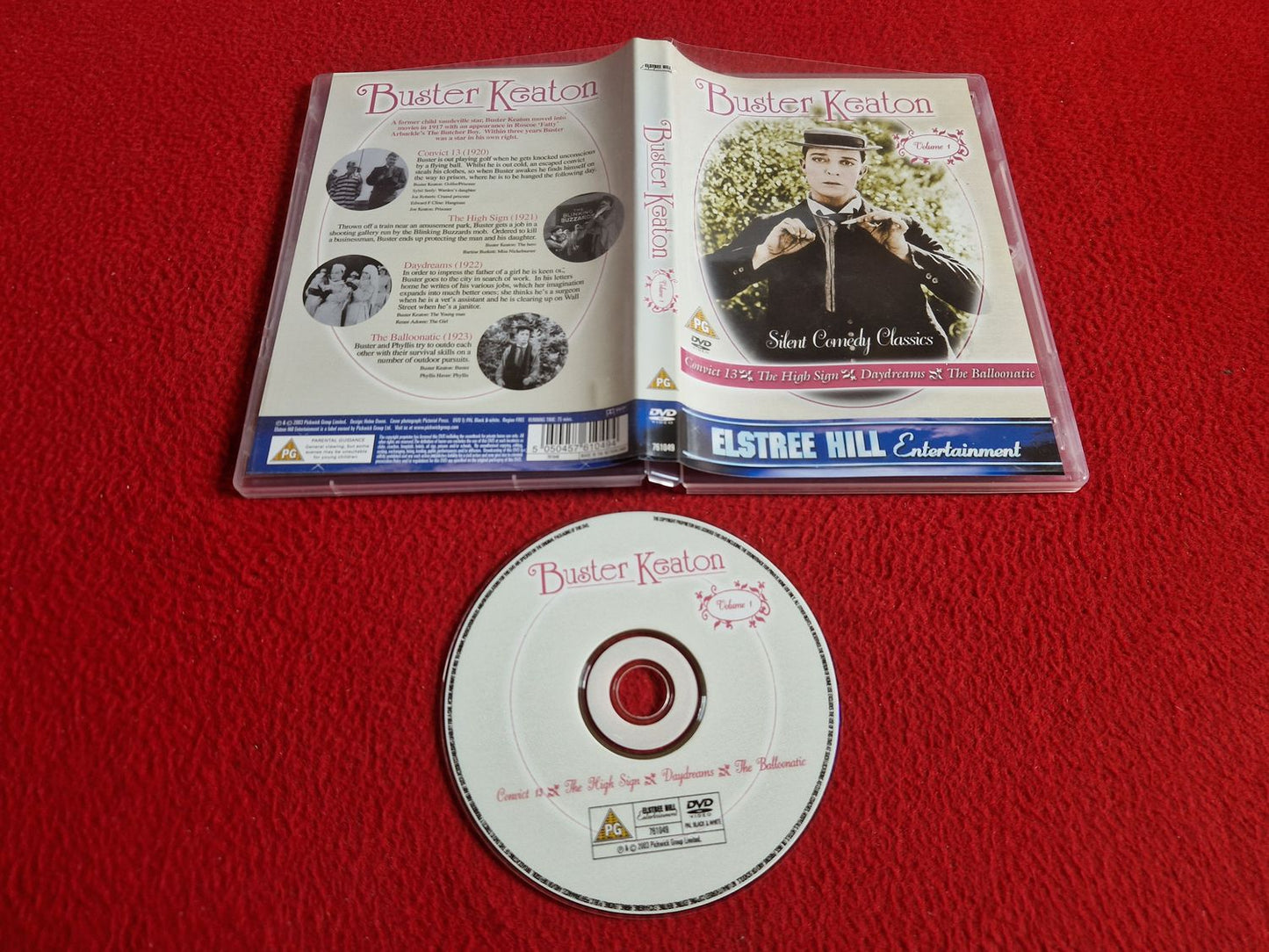 BUSTER KEATON VOLUME 1 DVD
