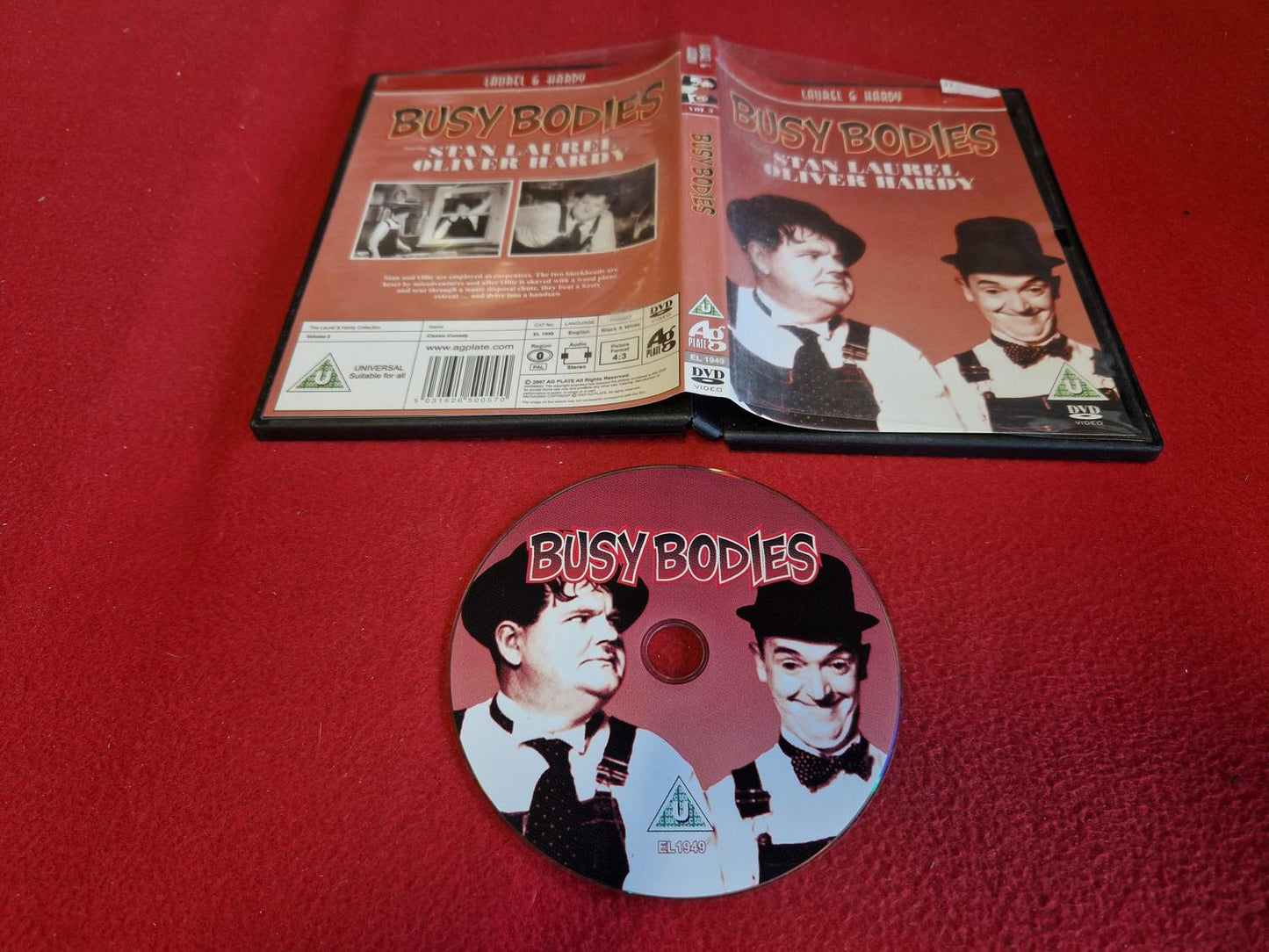 BUSY BODIES [ LAUREL & HARDY ] till DVD