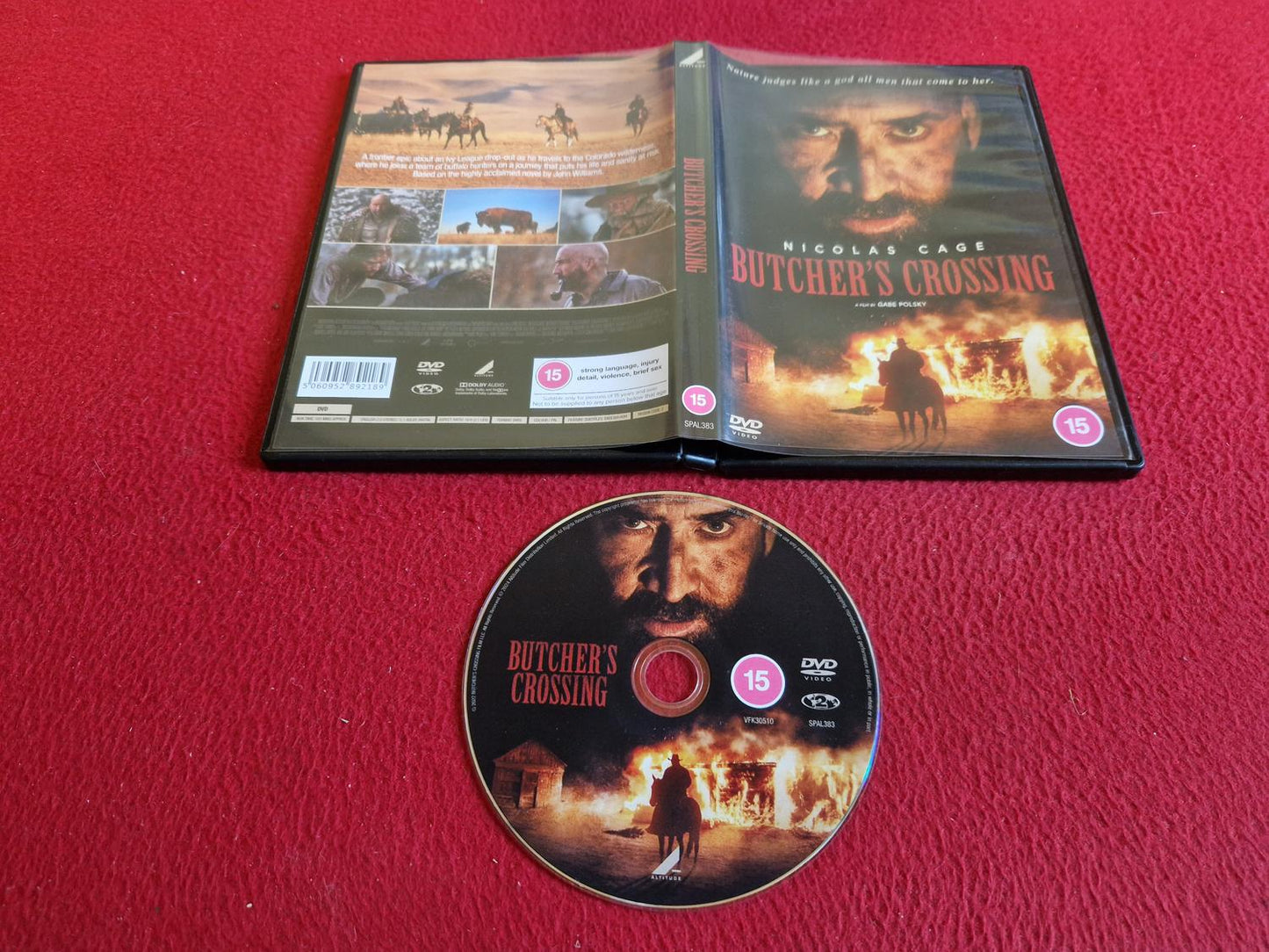 BUTCHER'S CROSSING DVD