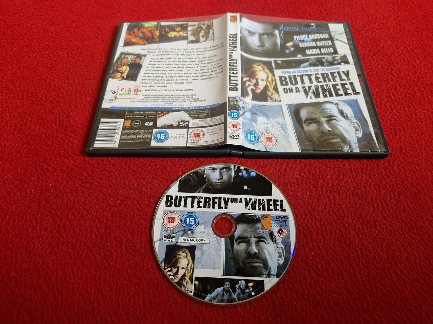 BUTTERFLY ON A WHEEL DVD