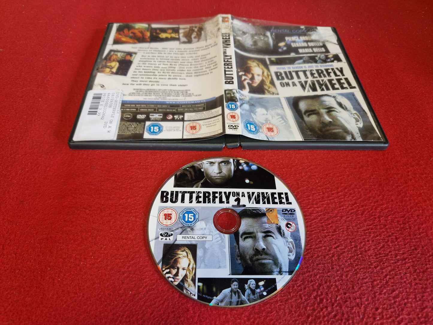 BUTTERFLY ON A WHEEL till DVD