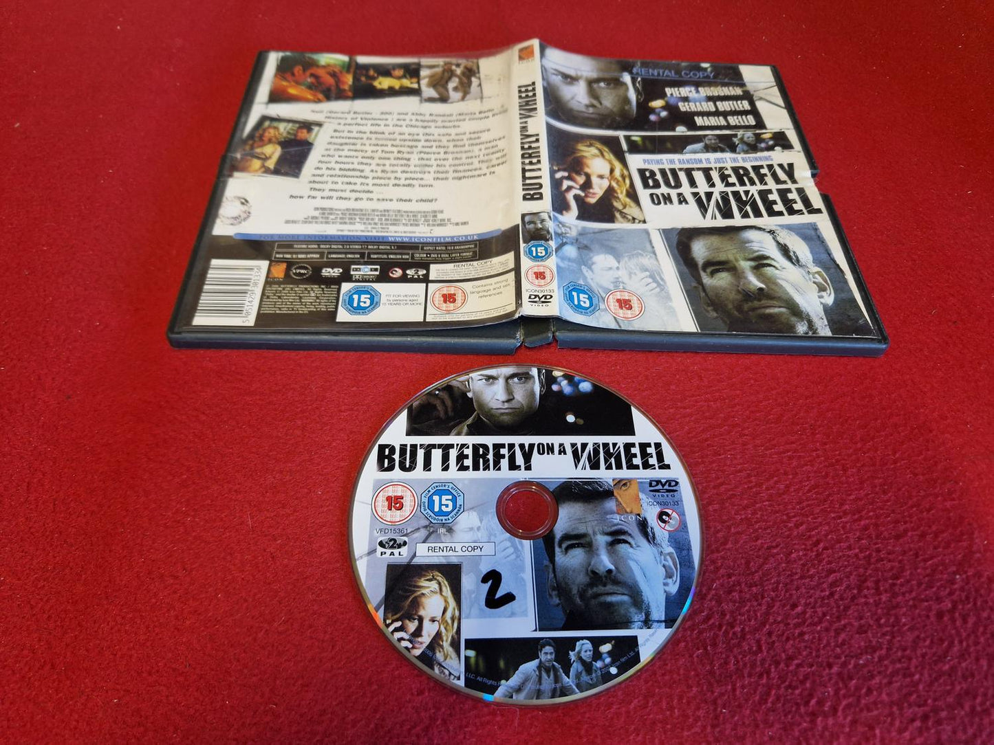BUTTERFLY ON A WHEEL till DVD