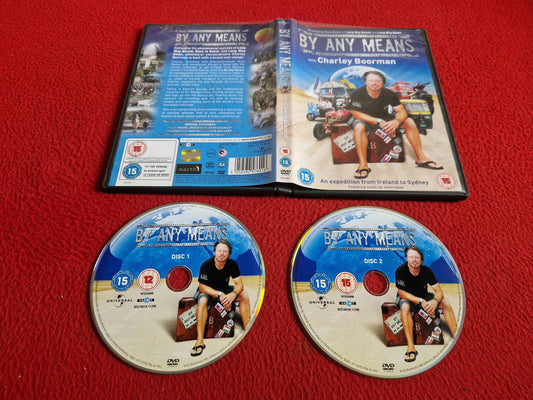 BY ANY MEANS WITH  CHARLEY BOORMAN DVD