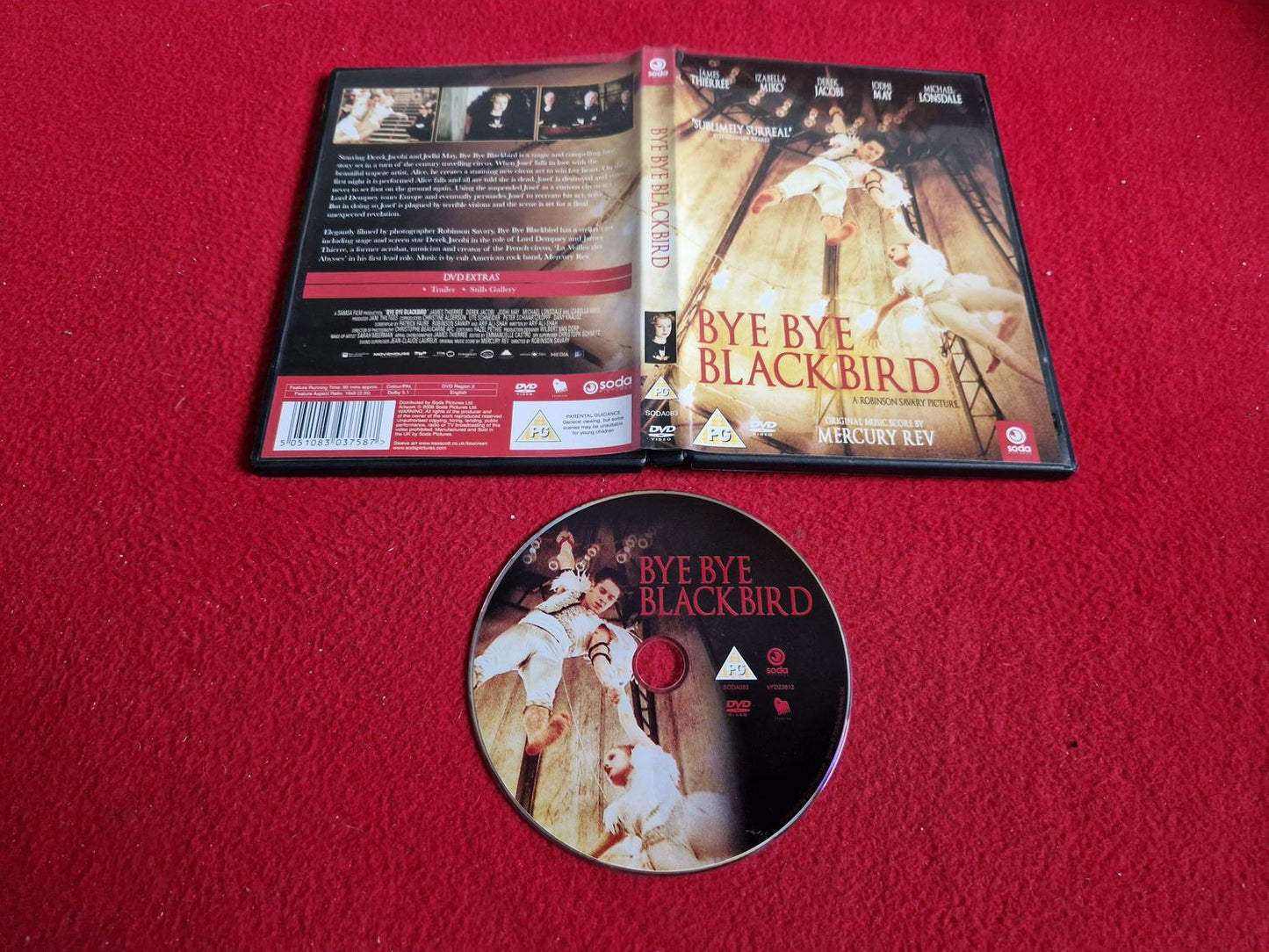 BYE BYE BLACKBIRD DVD