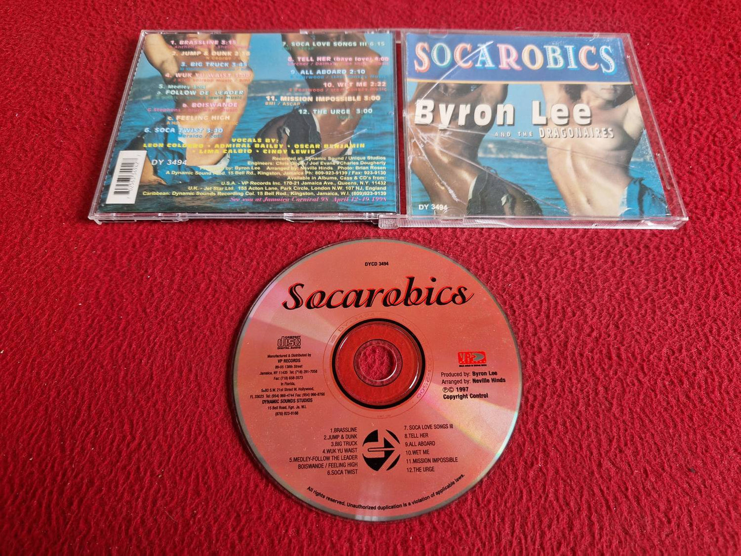 BYRON LEE AND THE DRAGONAIRES SOCAROBICS CD