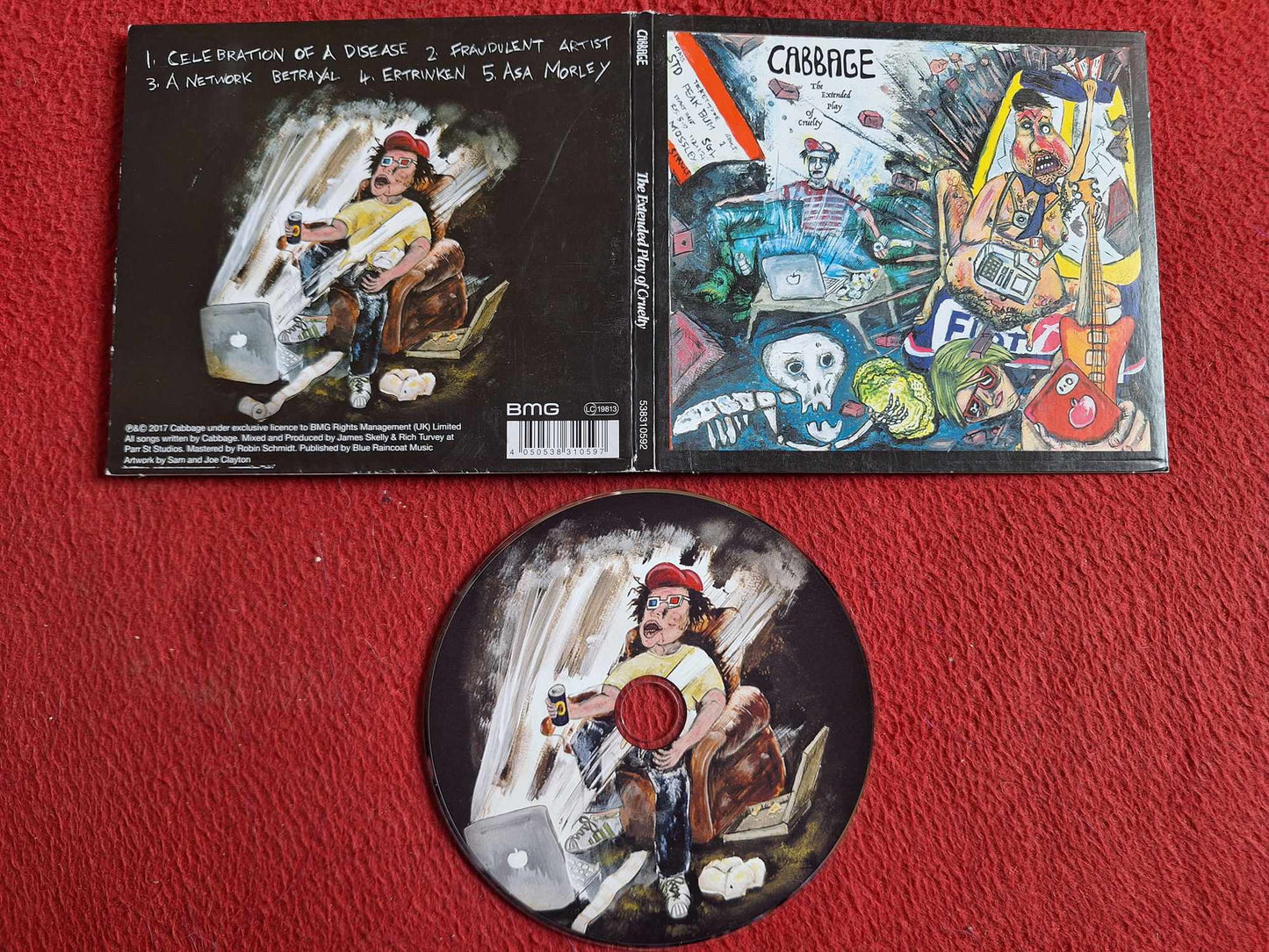 CABBAGE THE EXTENDED PLAY OF CRUELTY CD