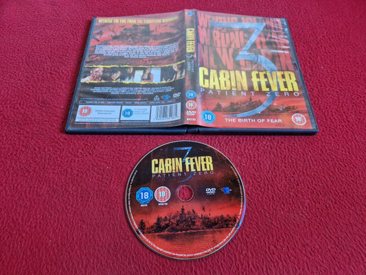 CABIN FEVER 3 PATIENT ZERO DVD