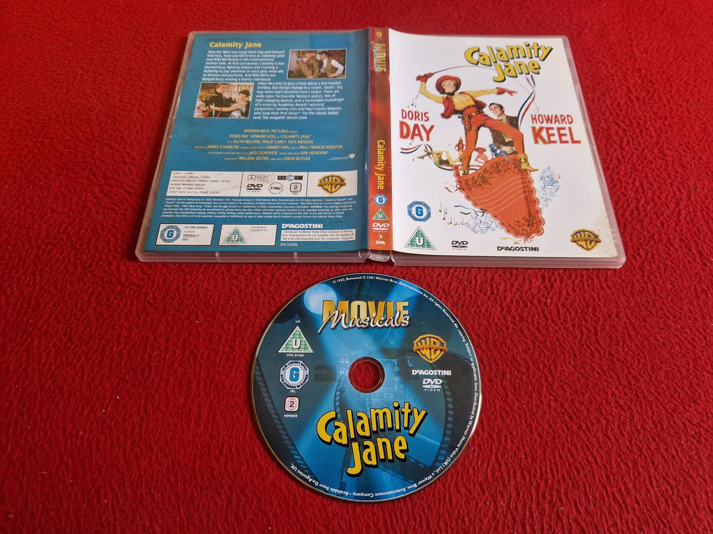 CALAMITY JANE DVD