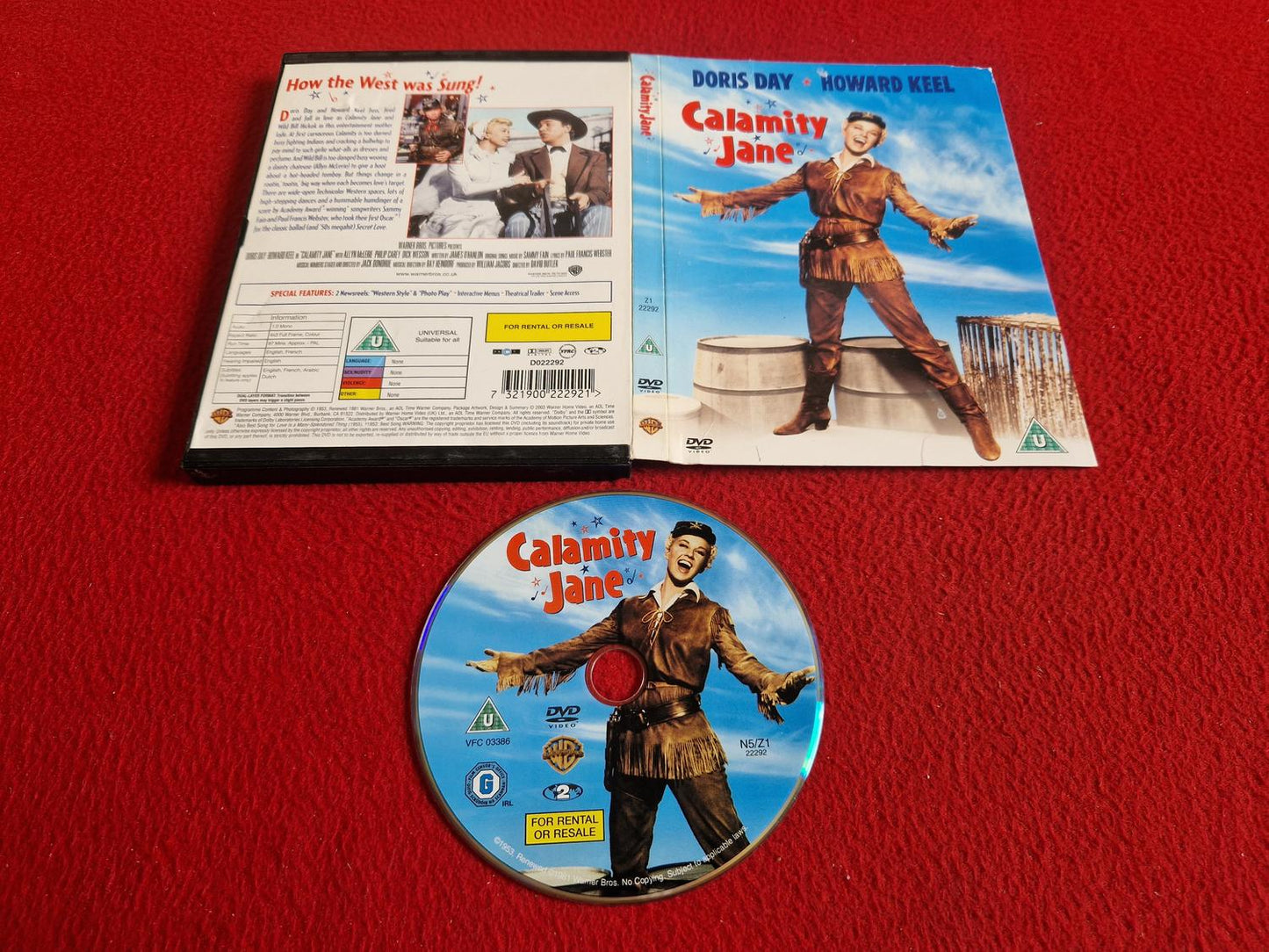CALAMITY JANE [ SNAPCASE ] DVD