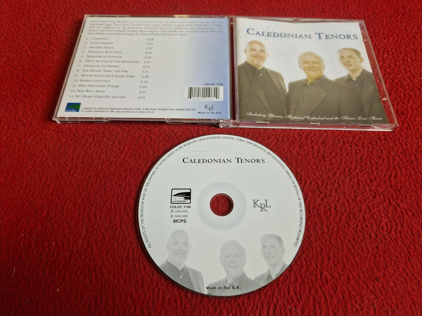 CALEDONIAN TENORS CD