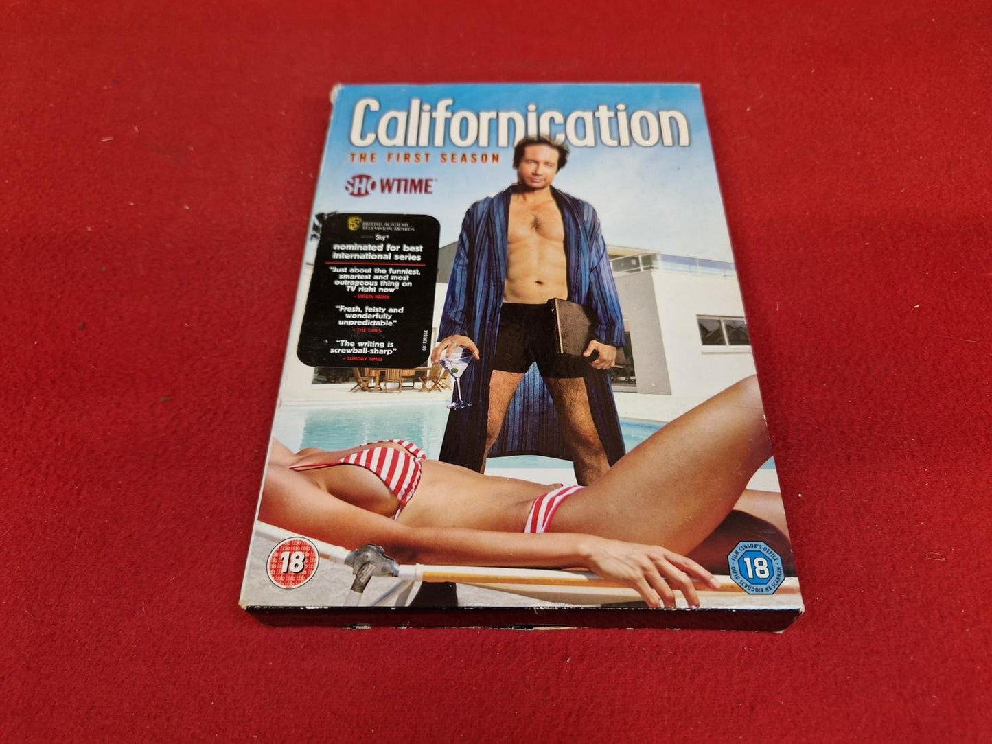 CALIFORNICATION SEASON 1 BOX till DVD