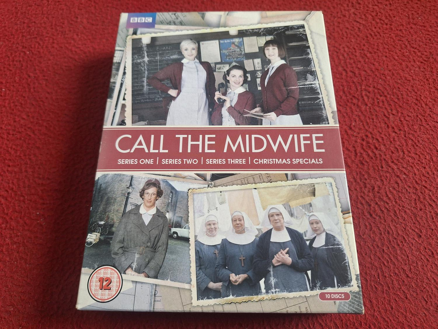 CALL THE MIDWIFE SERIES 1 - 3 + CHRISTMAS SPECIALS BOX DVD