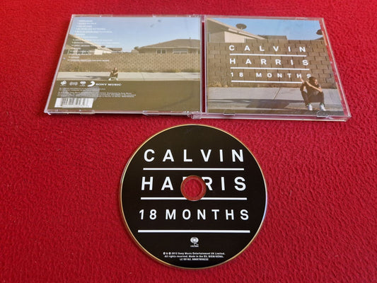 CALVIN HARRIS 18 MONTHS CD