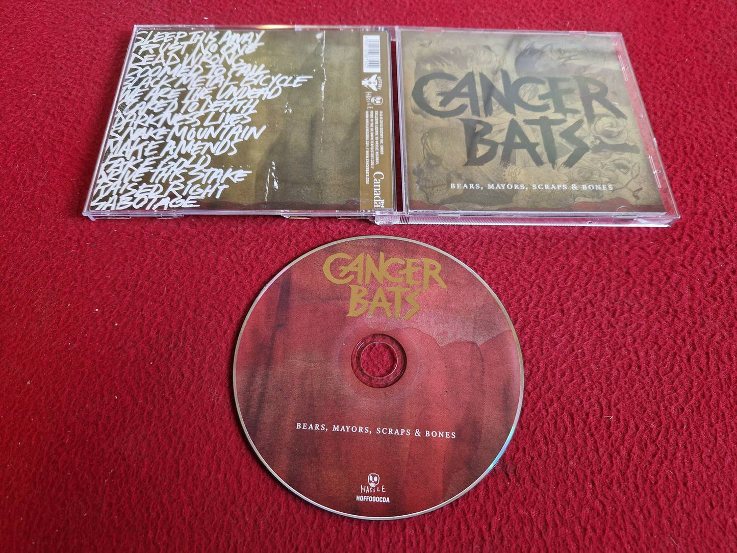 CANCER BATS BEARS, MAYORS, SCRAPS & BONES CD