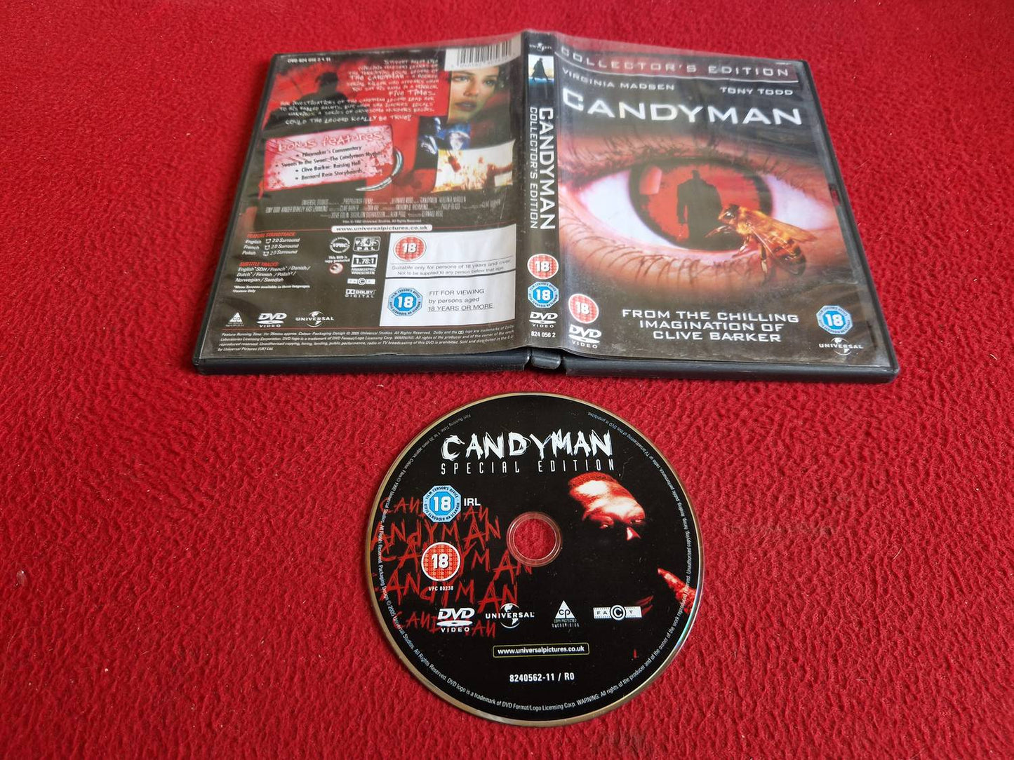 CANDYMAN COLLECTOR'S EDITION DVD