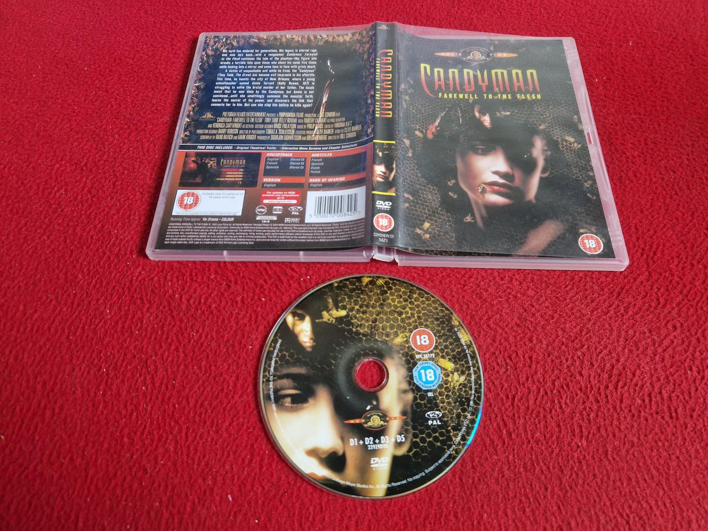 CANDYMAN FAREWELL TO THE FLESH DVD
