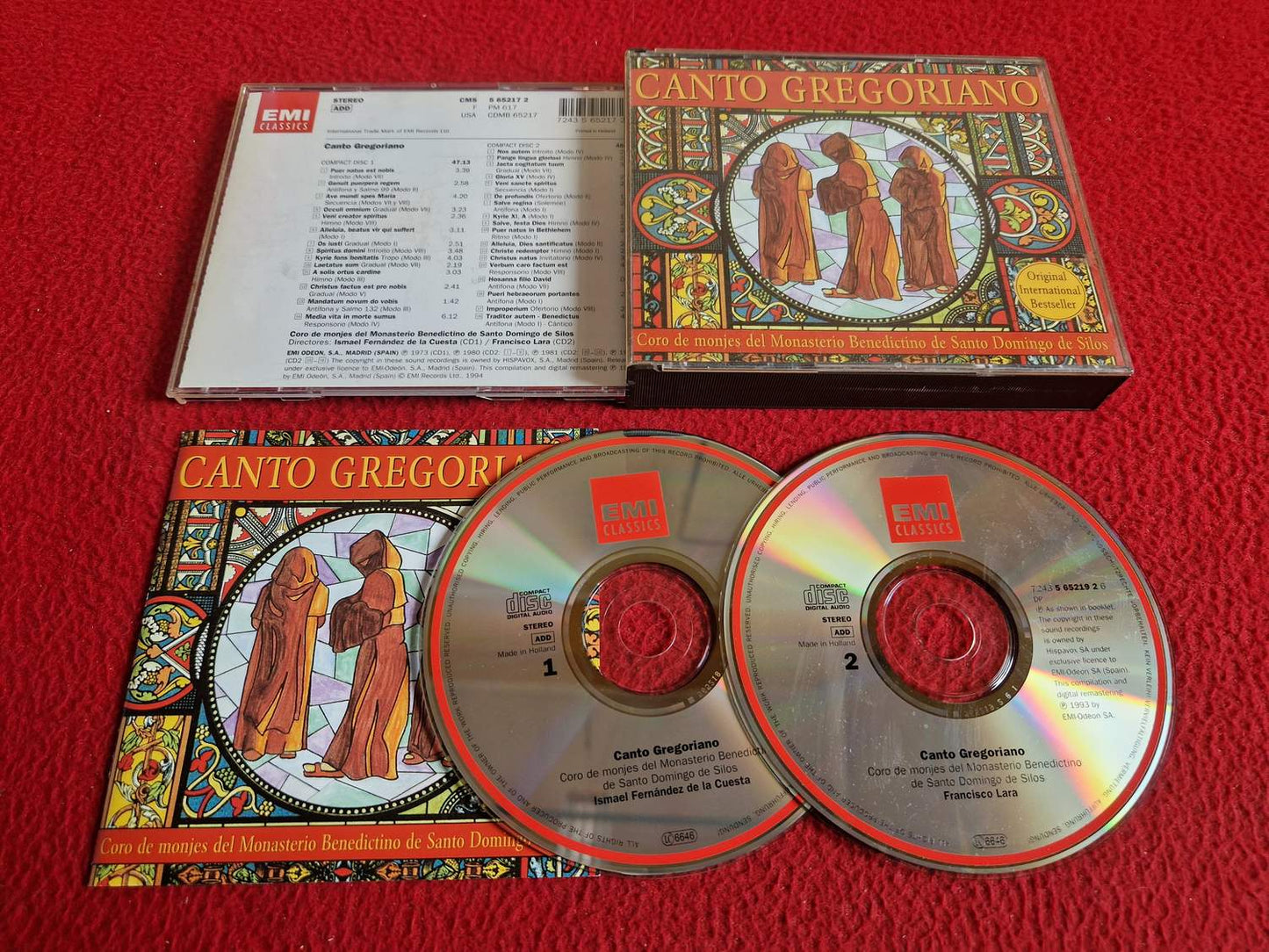 CANTO GREGORIANO CD BOX