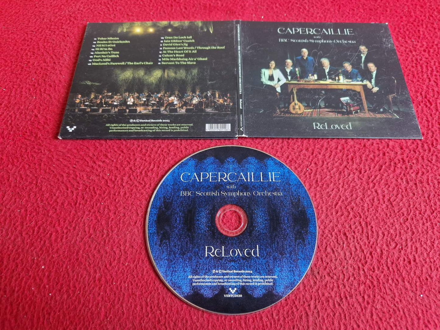 CAPERCAILLIE WITH BBC SCOTTISH SYMPHONY ORCHESTRA RELOVED CD
