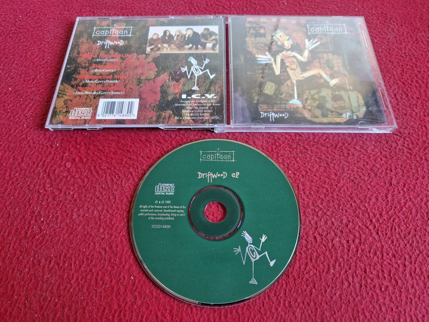 CAPITAAN DRIFTWOOD E.P. CD