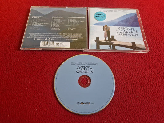 CAPTAIN CORELLI'S MANDOLIN ORIGINAL MOTION PICTURE SOUNDTRACK CD