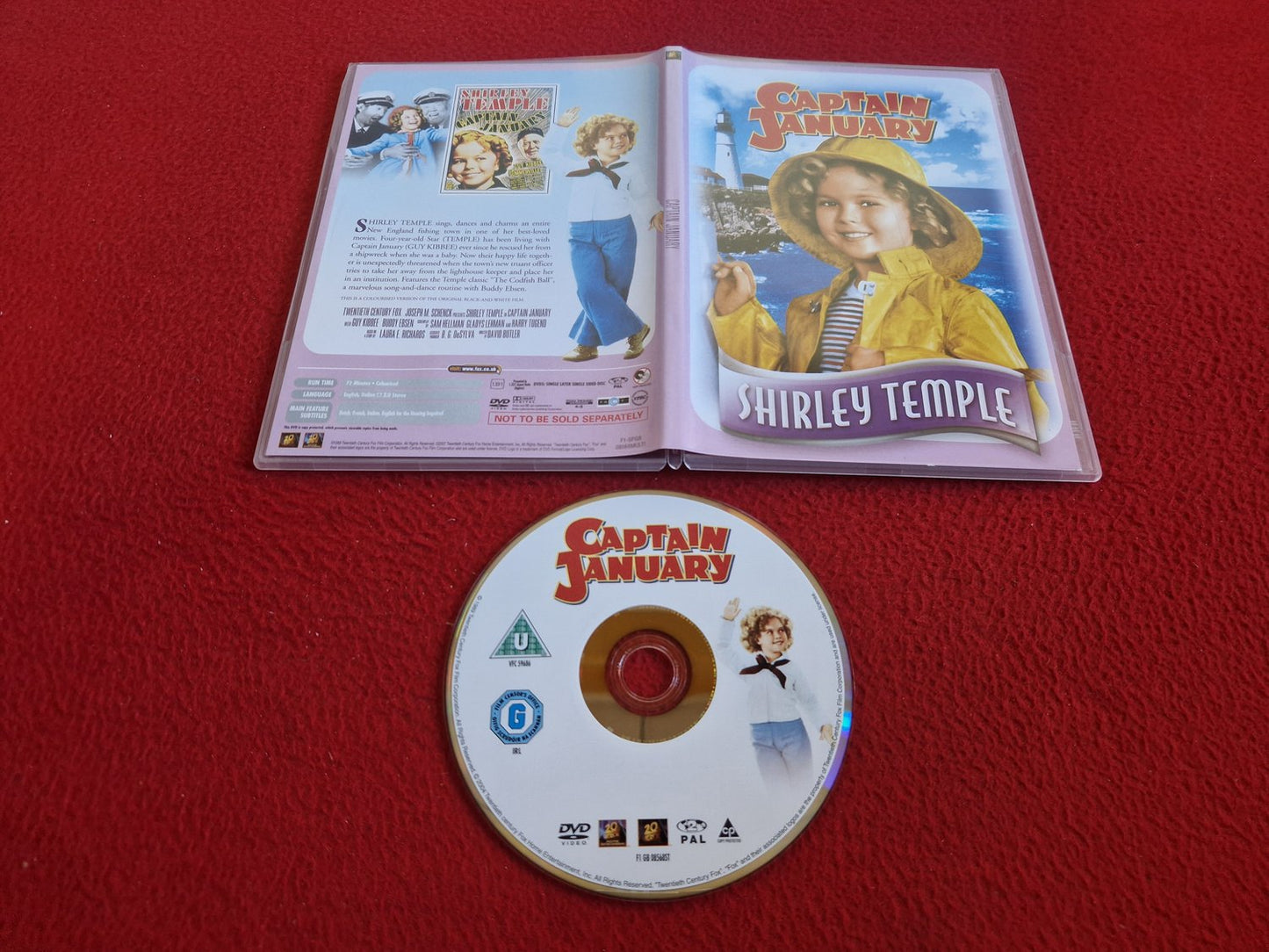CAPTAIN JANUARY [ SHIRLEY TEMPLE ] DVD