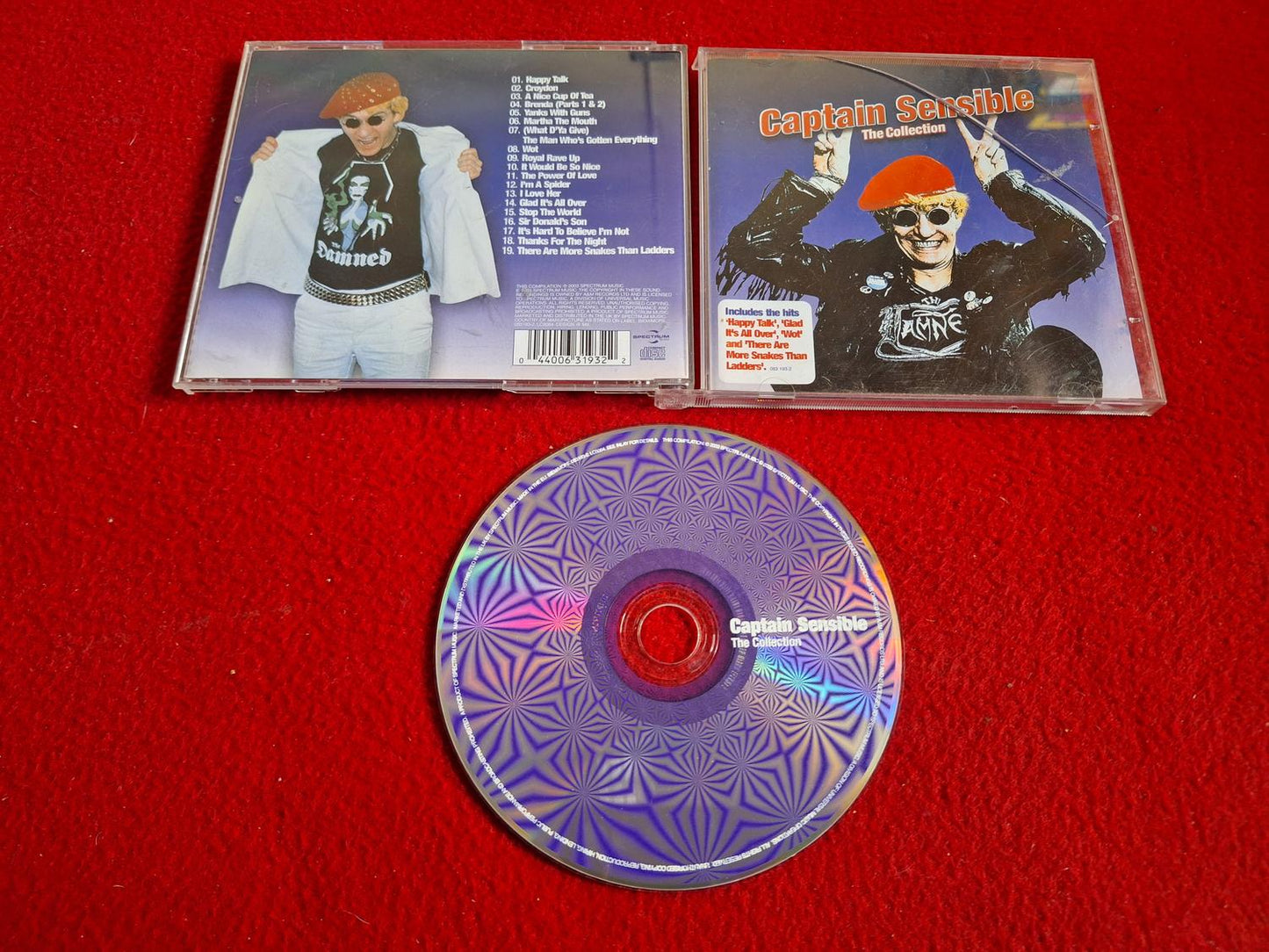 CAPTAIN SENSIBLE THE COLLECTION CD