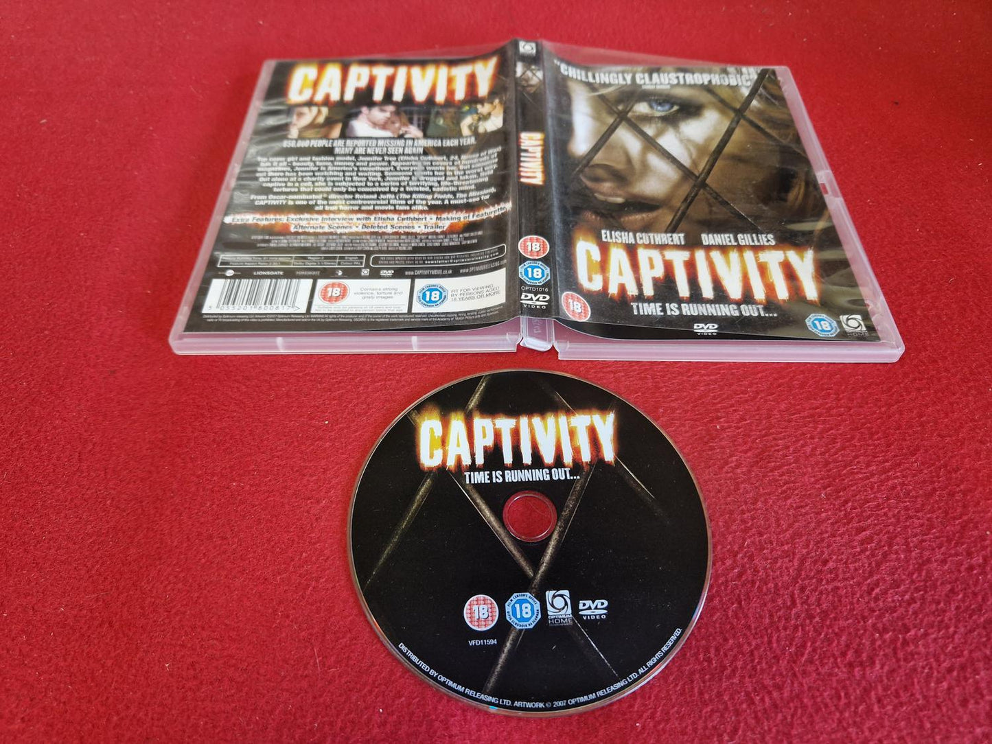 CAPTIVITY till DVD