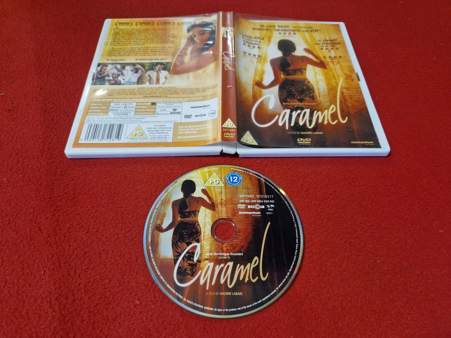 CARAMEL till DVD