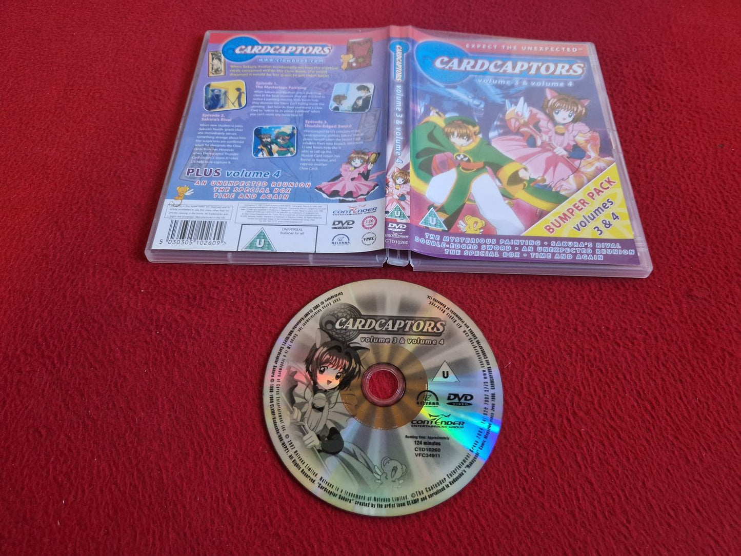 CARDCAPTORS VOL 3 & VOL 4 DVD