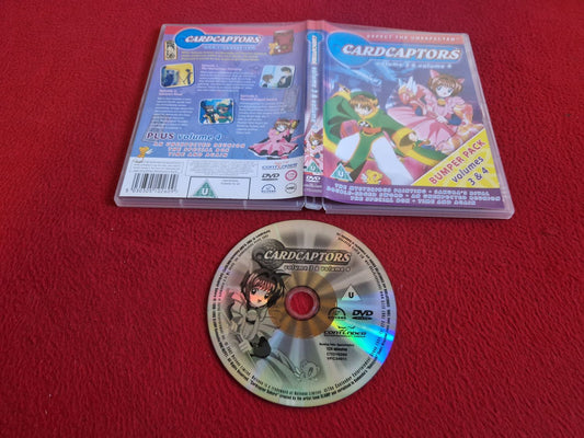 CARDCAPTORS VOL 3 & VOL 4 DVD