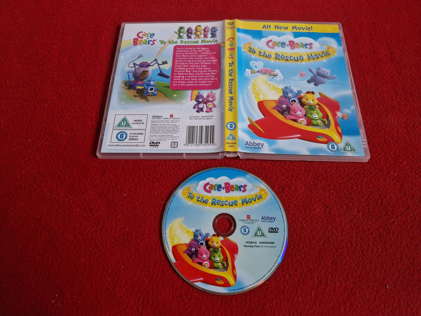 CARE-BEARS TO THE RESCUE MOVIE DVD