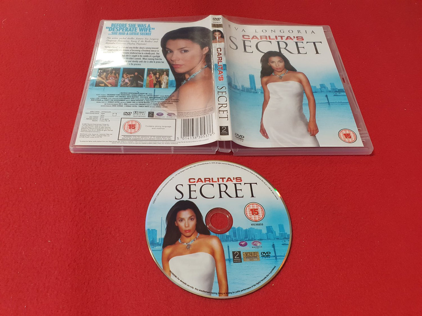 CARLITAS SECRET till DVD
