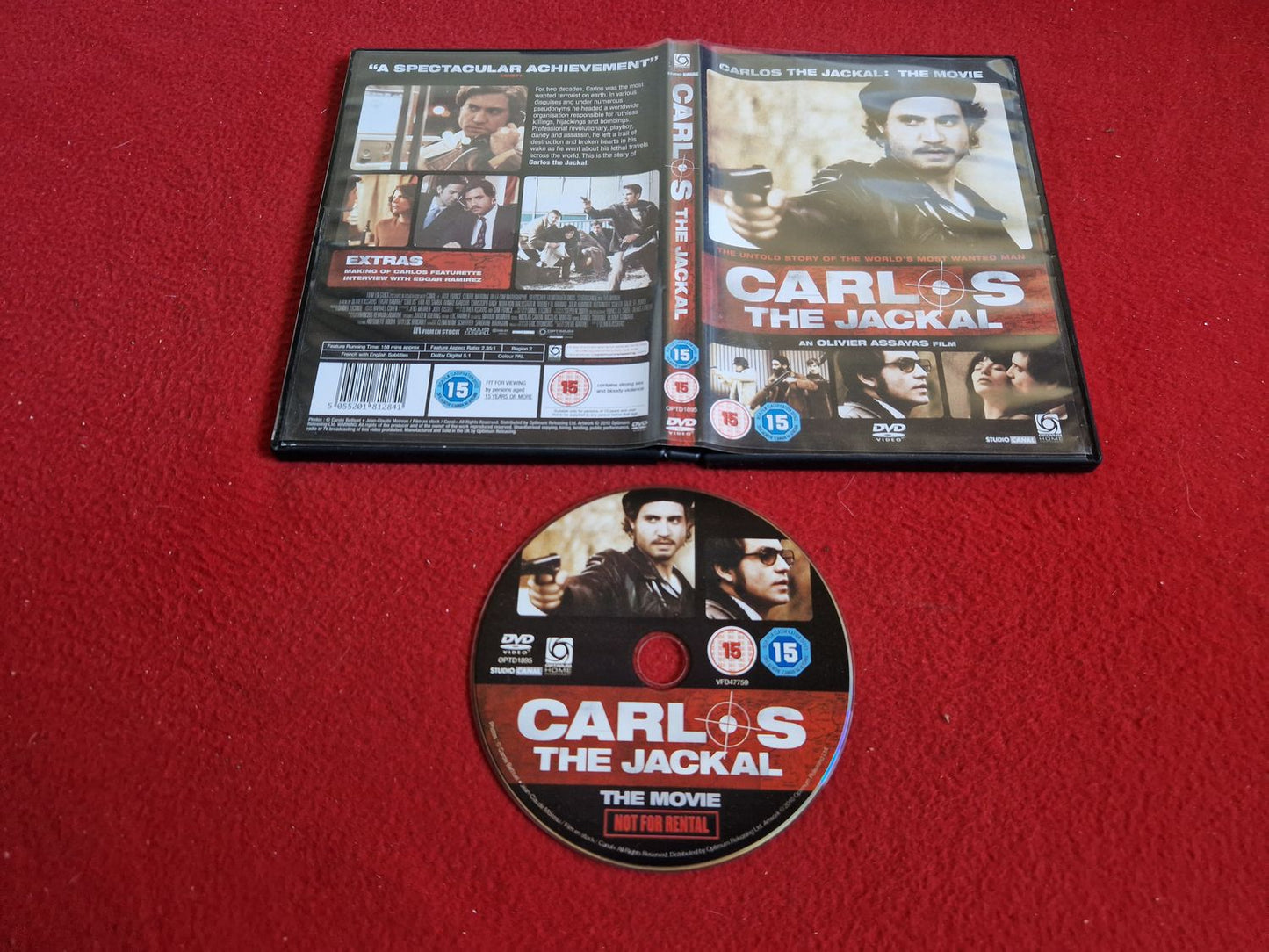 CARLOS THE JACKAL DVD