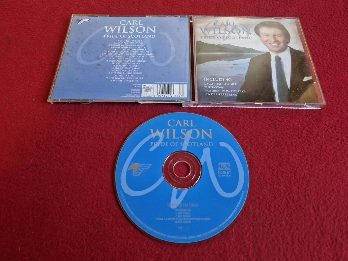 CARL WILSON PRIDE OF SCOTLAND CD