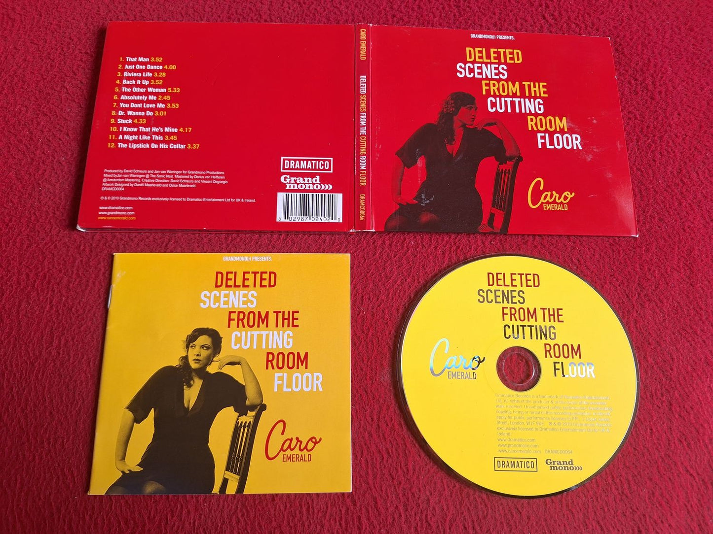 CARO EMERALD DELETED SCENES FROM THE CUTTING ROOM FLOOR CD