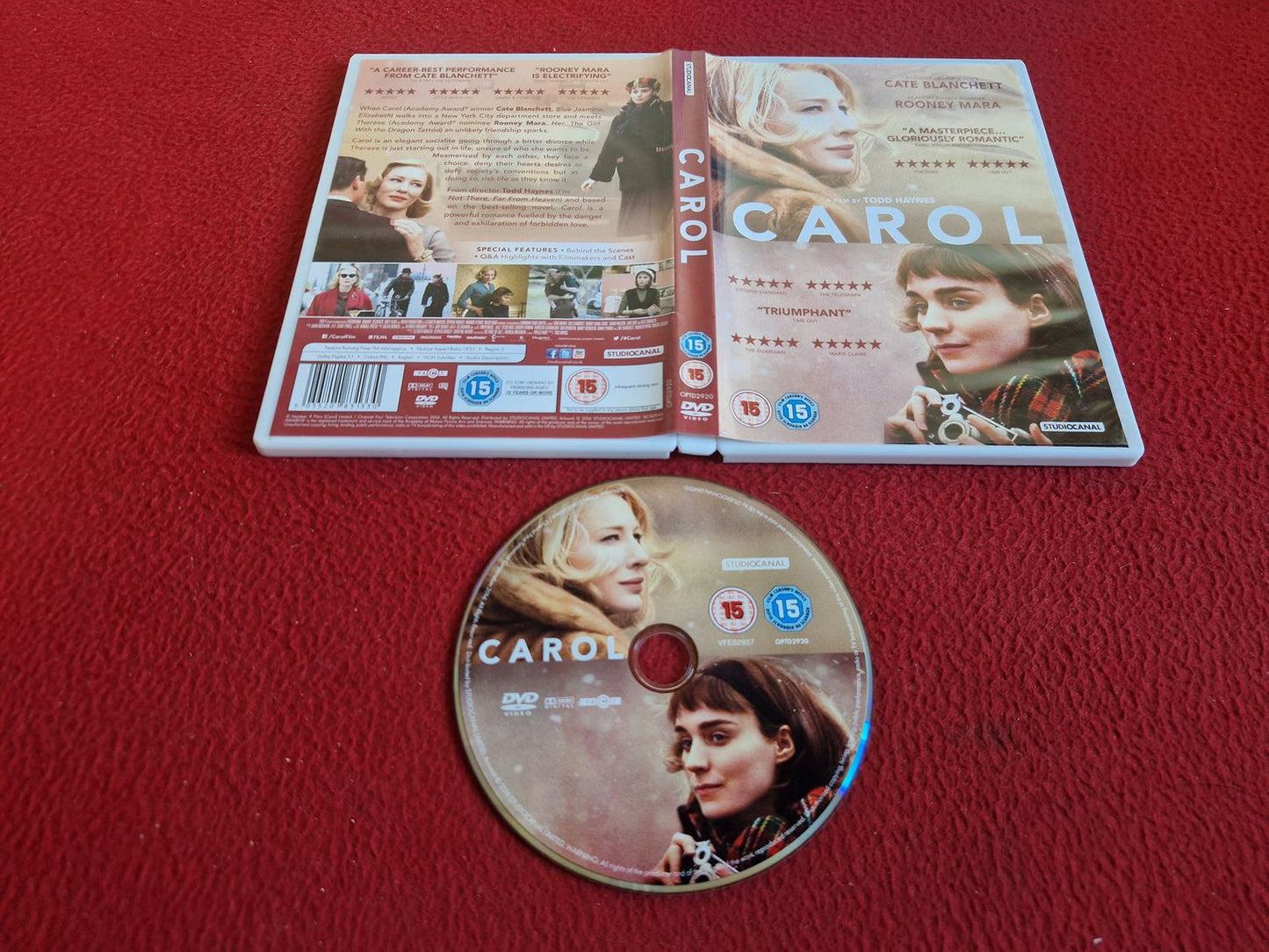 CAROL DVD