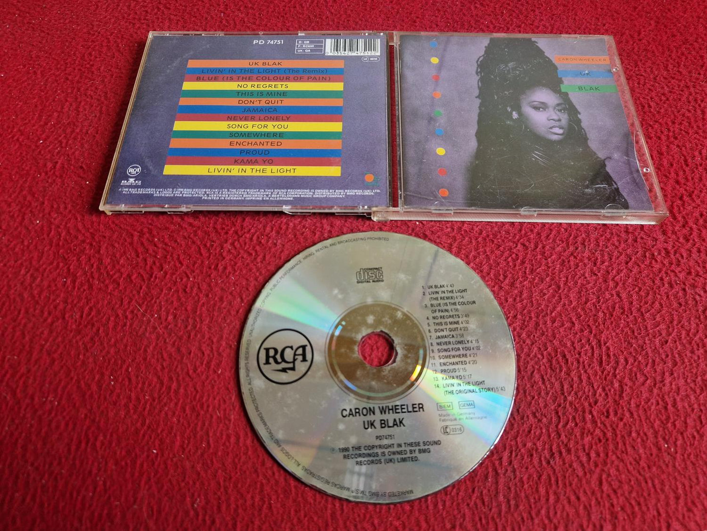 CARON WHEELER UK BLAK CD