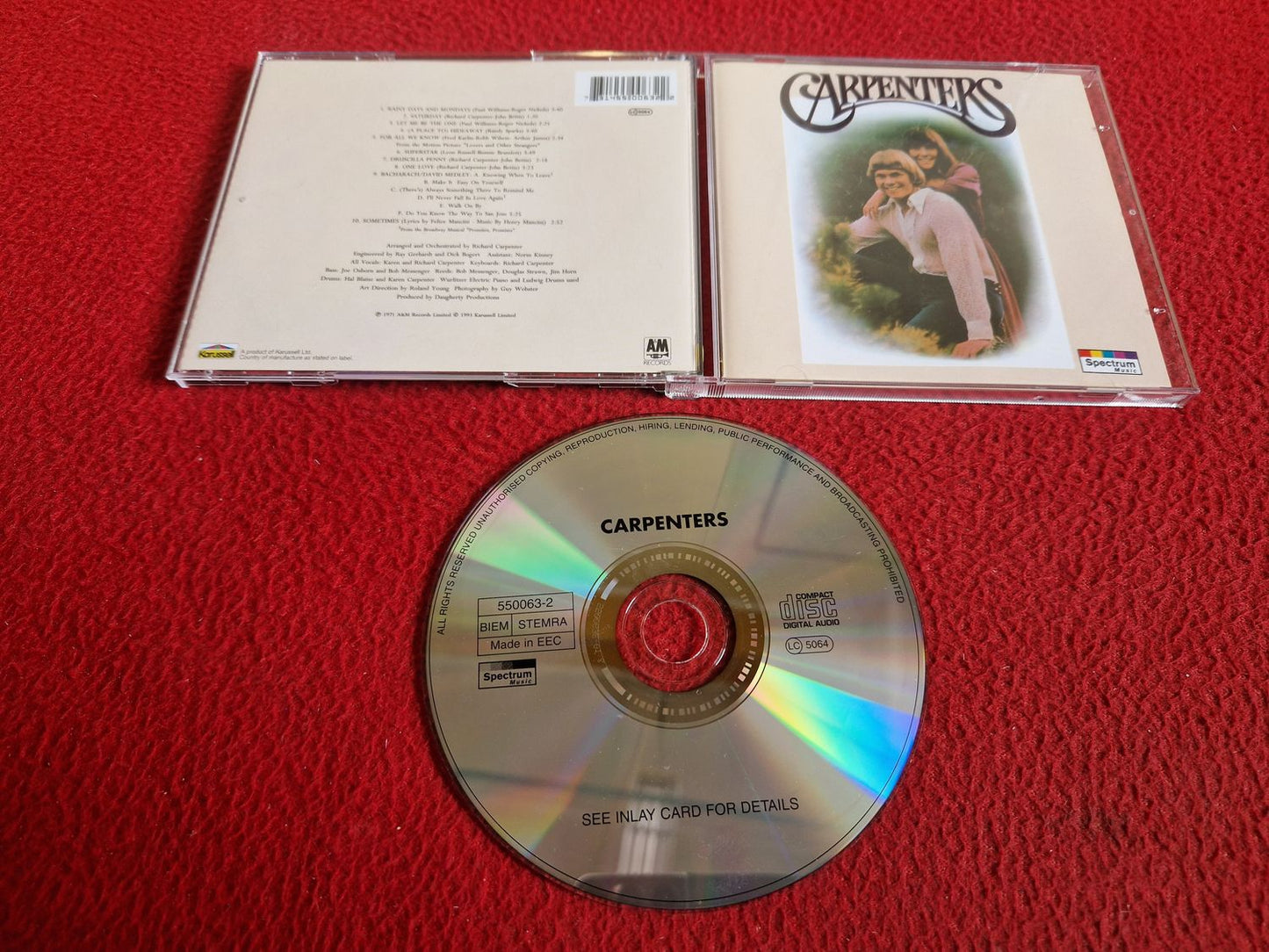 CARPENTERS - CARPENTERS CD