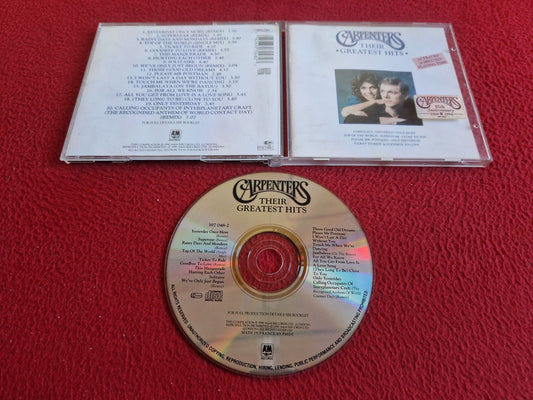 CARPENTERS THEIR GREATEST HITS CD